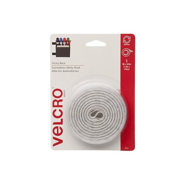 Velcro Brand 34x5' WHT Hook And Loop Tape 90087 - main
